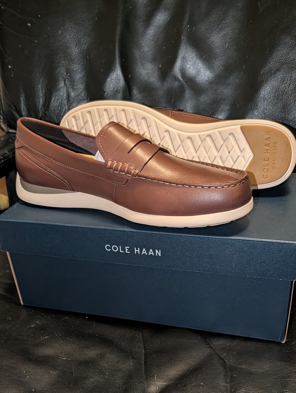 Cole Haan Grand - Atlantic Penny Loafer "Chestnut"